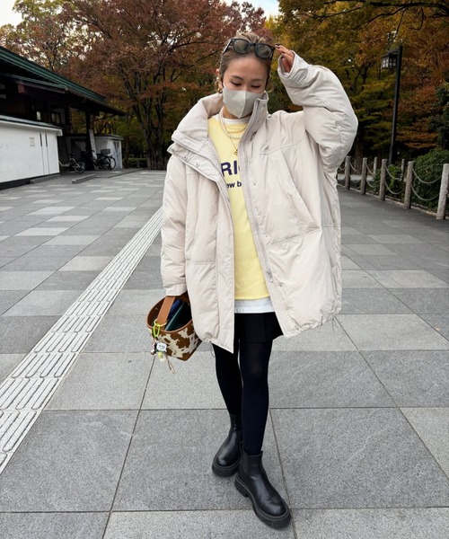 セール】【サステナブル】 ナイロンモンスターコート / パディング