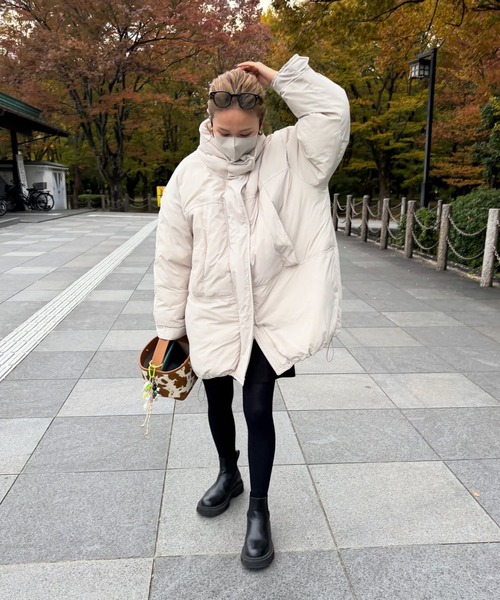 セール】【サステナブル】 ナイロンモンスターコート / パディング