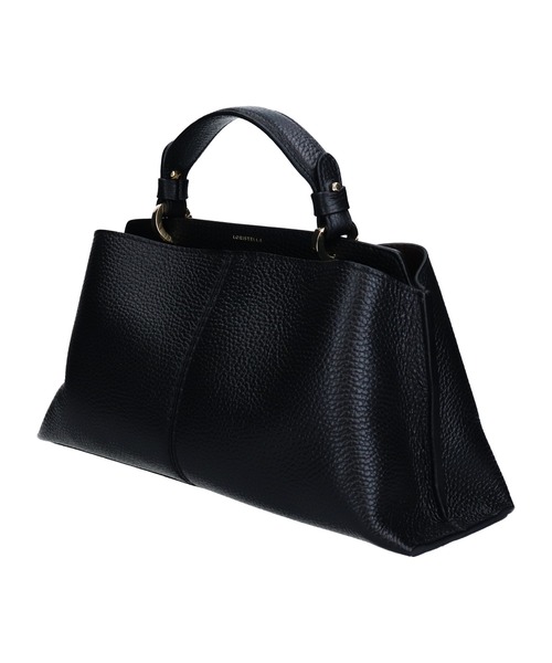 LORISTELLA(ロリステッラ)の「【LORISTELLA】レザーハンドルセンターシームハンドバッグ(Q56385)(ハンドバッグ・レディース・ブラック/ライトグレー・ALL)」の15枚目の写真