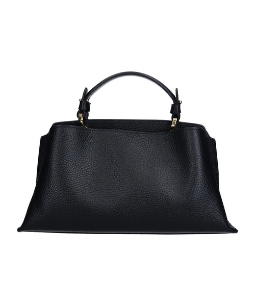 LORISTELLA(ロリステッラ)の「【LORISTELLA】レザーハンドルセンターシームハンドバッグ(Q56385)(ハンドバッグ・レディース・ブラック/ライトグレー・ALL)」の14枚目の写真