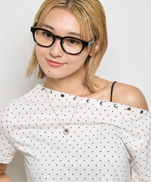 WHO'S WHO gallery(フーズフーギャラリー)の「太ブチメガネ(サングラス・レディース・ブラック/ブラウン・FREE)」の3枚目の写真