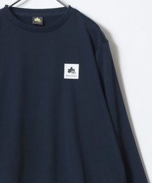 LOGOS（ロゴス）の「2026SS LOGOS/ロゴス 裏毛 ワンポイントボックスロゴ クルーネックスウェット レディース メンズ トレーナー（スウェット）」