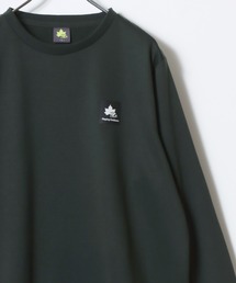 LOGOS（ロゴス）の「2026SS LOGOS/ロゴス 裏毛 ワンポイントボックスロゴ クルーネックスウェット レディース メンズ トレーナー（スウェット）」