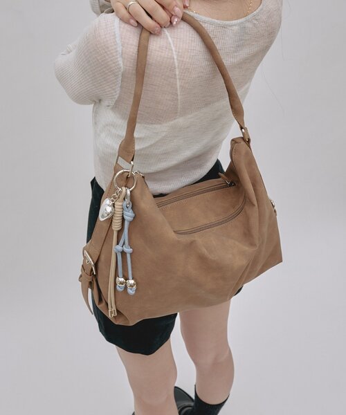 セール】新色追加！【yomo企画】チャーム付きワンハンドルベルト