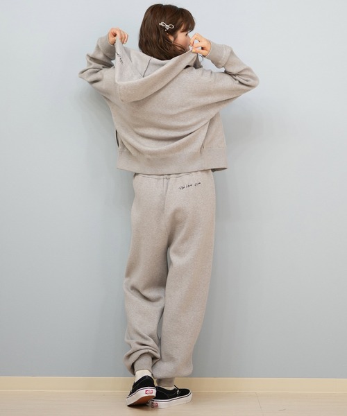 ROXY（ロキシー）の「ROXY/ロキシー セーター ジップアップフーディー RSR254009（ニット/セーター・レディース・グレー/スミクロ/ブラウン・M/L）」の15枚目の写真