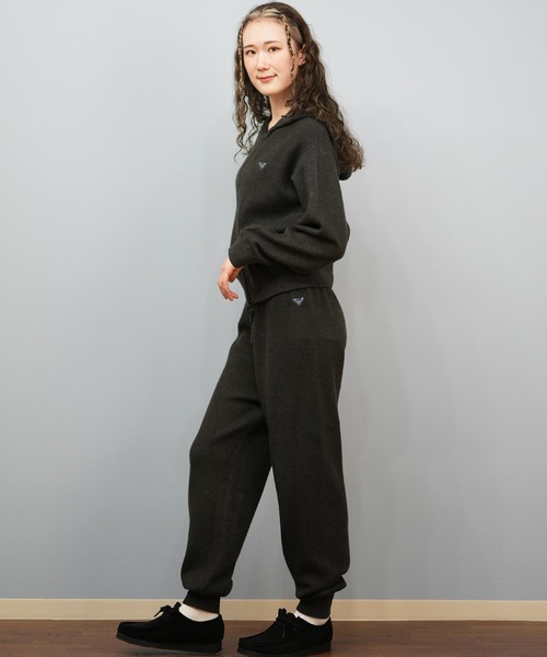 ROXY（ロキシー）の「ROXY/ロキシー セーター ジップアップフーディー RSR254009（ニット/セーター・レディース・グレー/スミクロ/ブラウン・M/L）」の7枚目の写真