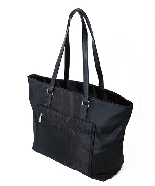 MURUA(ムルーア)の「【MURUA/ムルーア】 A4サイズ収納可 CASUAL・はっ水ツイル トートバッグ(トートバッグ・レディース・ブラック・FREE)」の11枚目の写真