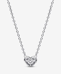 Pandora ネックレス ハートモチーフ PANDORA ネックレス Pandora Moments ハート Oペンダント