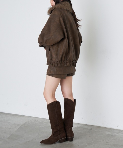 レザーブルゾン（ブルゾン）｜RAY CASSIN（レイカズン）のファッション