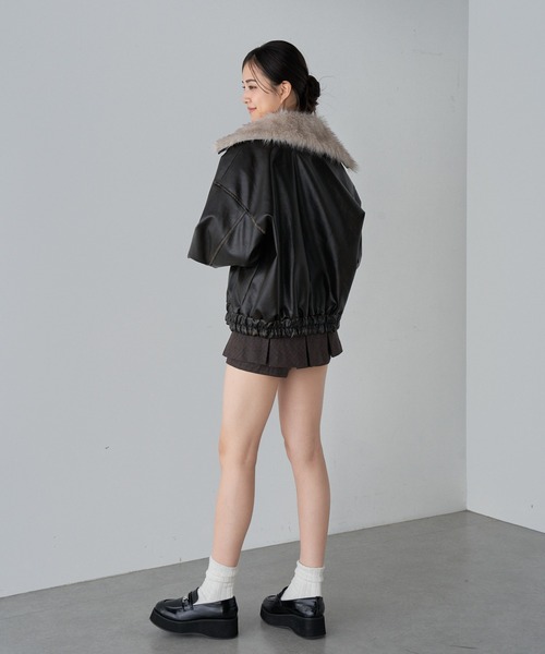 レザーブルゾン（ブルゾン）｜RAY CASSIN（レイカズン）のファッション