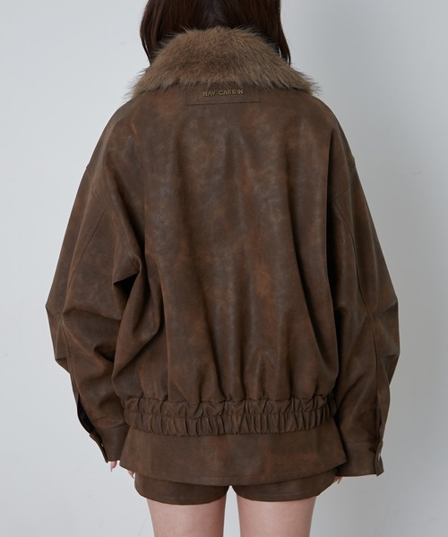 レザーブルゾン（ブルゾン）｜RAY CASSIN（レイカズン）のファッション