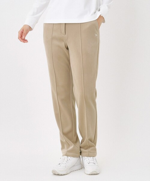 adabat(アダバット)の「ベロアボンディングストレッチパンツ(その他パンツ・レディース・ブラック/ベージュ/ホワイト・42/40/38/36)」の14枚目の写真
