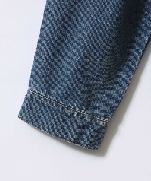 SITRY(シトリー)の「Denim Jacket/1stタイプ デニムジャケット G-ジャン トラッカージャケット(デニムジャケット・メンズ・ブラック/ネイビー/ブルー・M/L)」の11枚目の写真