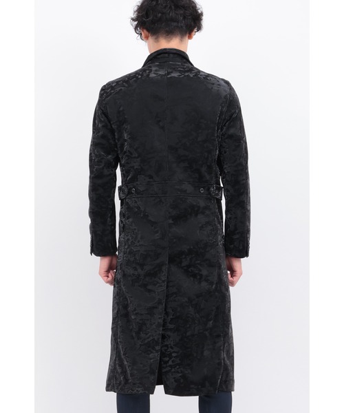 TORNADO MART（トルネードマート）の「ﾉﾜｰﾙｴｸﾘﾌﾟｽｺｰﾄ（チェスターコート・メンズ・ブラック/チャコールグレー・MEDIUM/LARGE/LL）」の7枚目の写真