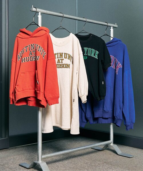 F.O.KIDS（エフオーキッズ）の「【リンク/ジュニア対応】カレッジロゴワンピース（ワンピース・キッズ・オレンジ/ブルー/ブラック/アイボリー・80/90/100/110/120/130/140）」の13枚目の写真