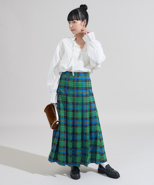 FREAK'S STORE(フリークスストア)の「前後2WAY フリルリボンブラウス/バックリボンブラウス(シャツ/ブラウス・レディース・ブラック/サックスブルー/オフホワイト/その他13・ONE SIZE)」の15枚目の写真