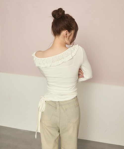 セール】ドットフリルロンT（Tシャツ/カットソー）｜TITTY&CO.（ティ