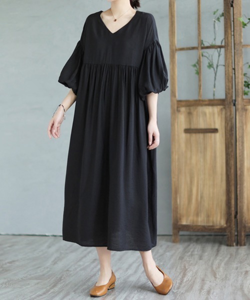 【新品】【タグ付】IENA♡ワンピース 38 ロング ブラック セール】BIGニットワンピース◇（ワンピース）｜IENA（イエナ）の