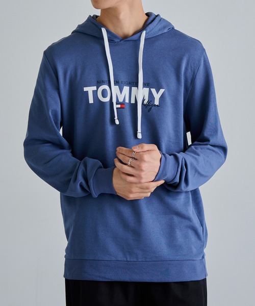 TOMMY HILFIGER（トミーヒルフィガー）の「【TOMMY HILFIGER】パーカー 09T4499（パーカー・メンズ・ネイビー/ブルー・S/M/XL/L）」の3枚目の写真