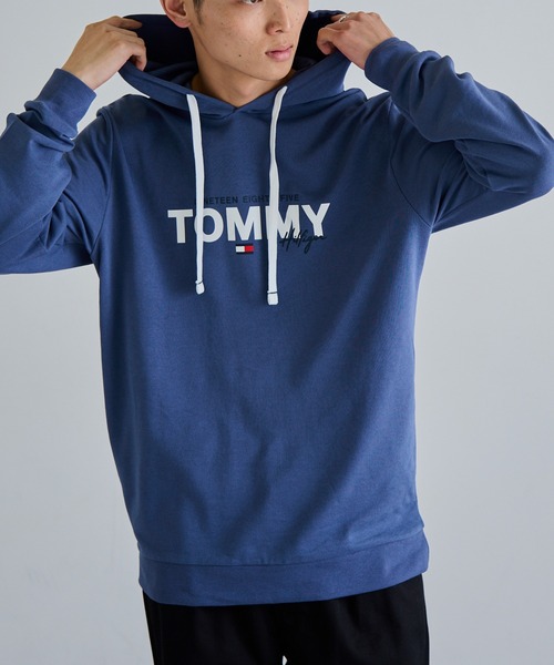 TOMMY HILFIGER（トミーヒルフィガー）の「【TOMMY HILFIGER】パーカー 09T4499（パーカー・メンズ・ネイビー/ブルー・S/M/XL/L）」の5枚目の写真