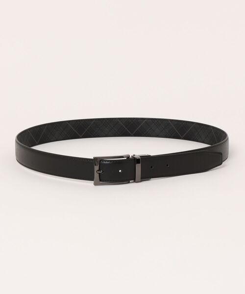 TAKA-Q（タカキュー）の「【リバーシブル 表牛革】タカキュー シングルピンベルト（ベルト・メンズ・ネイビー/ブラック・FREE）」の8枚目の写真