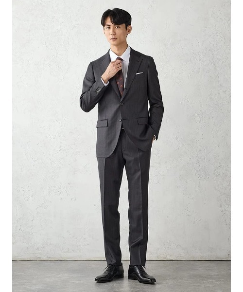 Perfect Suit FActory(パーフェクトスーツファクトリー)の「ヴィンテージネクタイ スクエア柄 オレンジ/ブラウン/グリーン(ネクタイ・メンズ・オレンジ/グリーン/ブラウン・FREE)」の6枚目の写真
