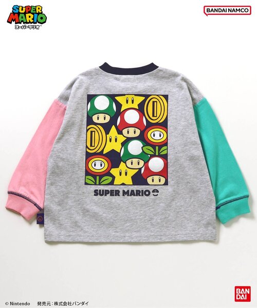 BANDAI(반다이)의 「슈퍼 마리오 박스 T셔츠(T셔츠/컷소우)」｜상세 이미지