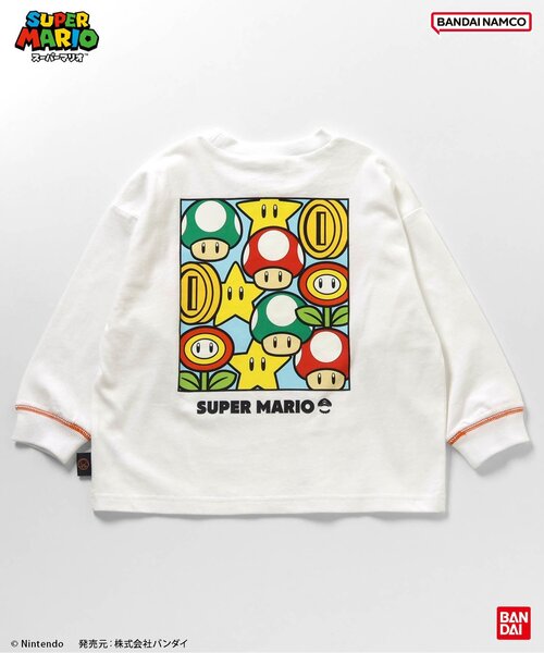 BANDAI(반다이)의 「슈퍼 마리오 박스 T셔츠(T셔츠/컷소우)」｜상세 이미지