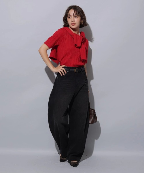 ケーブルアンサンブル（ニット/セーター）｜Arpege story