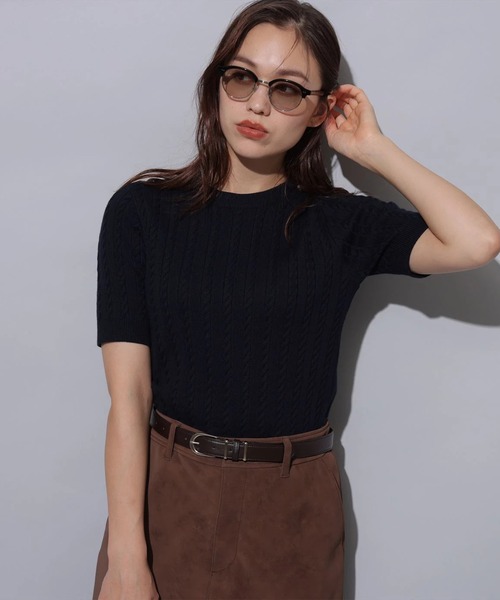 ケーブルアンサンブル（ニット/セーター）｜Arpege story