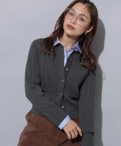 ケーブルアンサンブル（ニット/セーター）｜Arpege story