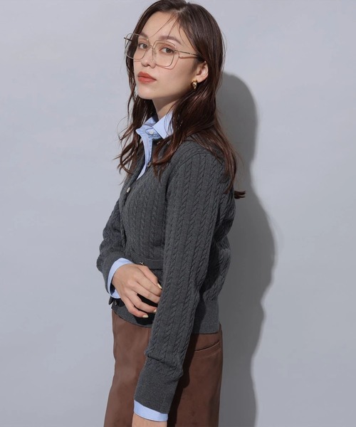 ケーブルアンサンブル（ニット/セーター）｜Arpege story