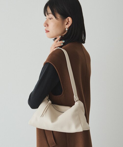 レザー2WAYショルダーバッグ（ショルダーバッグ）｜russet