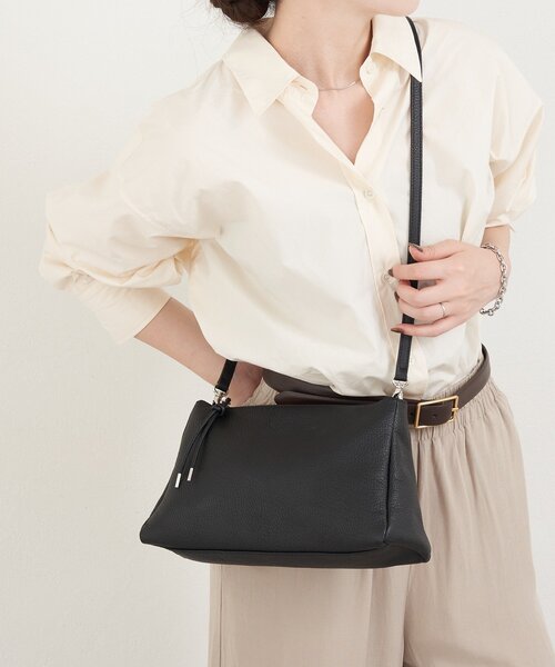 レザー2WAYショルダーバッグ（ショルダーバッグ）｜russet（ラシット