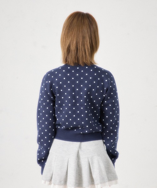 FCMM（エフシーエムエム）の「【日本限定】DOT CARDIGAN / ドットカーディガン（カーディガン/ボレロ・レディース・グレー/ネイビー/ホワイト/レッド・SMALL/MEDIUM）」の13枚目の写真