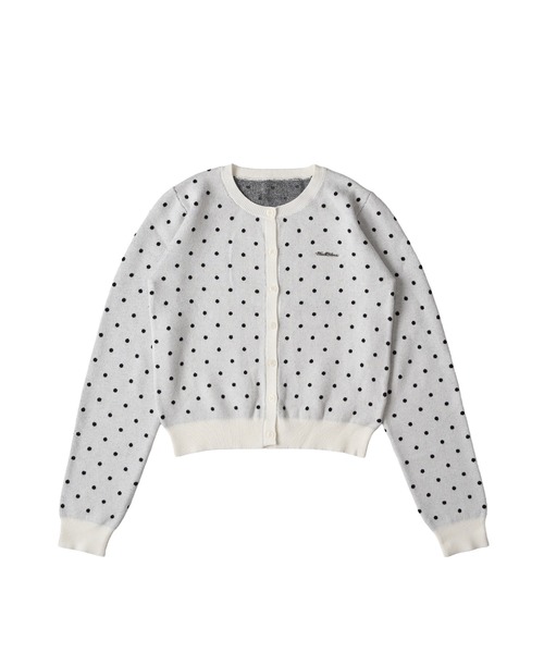 FCMM（エフシーエムエム）の「【日本限定】DOT CARDIGAN / ドットカーディガン（カーディガン/ボレロ・レディース・グレー/ネイビー/ホワイト/レッド・SMALL/MEDIUM）」の22枚目の写真