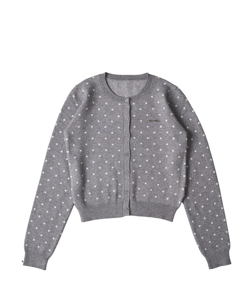 FCMM（エフシーエムエム）の「【日本限定】DOT CARDIGAN / ドットカーディガン（カーディガン/ボレロ・レディース・グレー/ネイビー/ホワイト/レッド・SMALL/MEDIUM）」の10枚目の写真