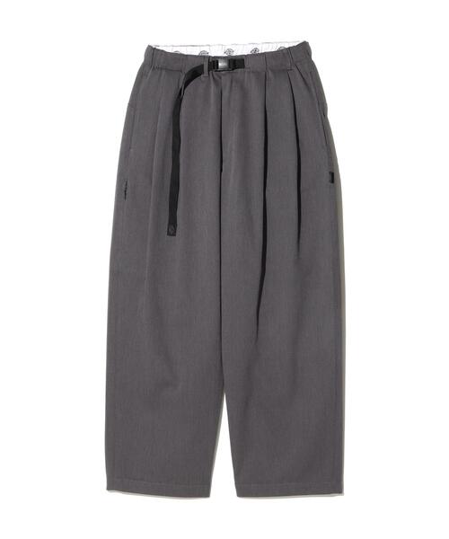 MANASTASH(マナスタッシュ)の「MANASTASH/マナスタッシュ/×DICKIES/ディッキーズ/EXTRA MILE TUCK PANTS(その他パンツ・メンズ・ブラック/グレー/カーキ・L/M/S)」の1枚目の写真
