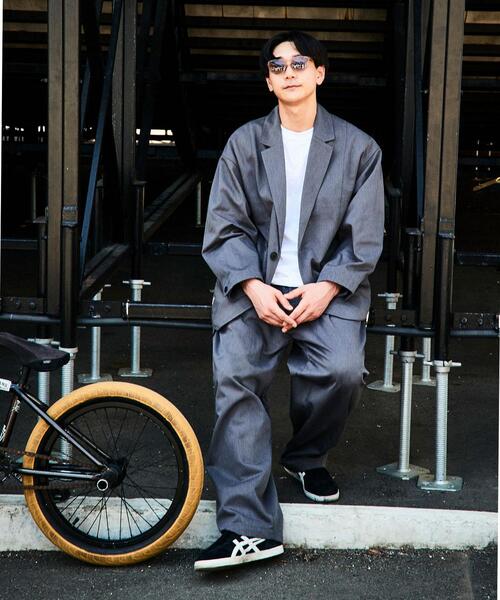 MANASTASH(マナスタッシュ)の「MANASTASH/マナスタッシュ/×DICKIES/ディッキーズ/EXTRA MILE TUCK PANTS(その他パンツ・メンズ・ブラック/グレー/カーキ・L/M/S)」の4枚目の写真