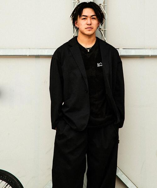 MANASTASH(マナスタッシュ)の「MANASTASH/マナスタッシュ/×DICKIES/ディッキーズ/EXTRA MILE TUCK PANTS(その他パンツ・メンズ・ブラック/グレー/カーキ・L/M/S)」の11枚目の写真