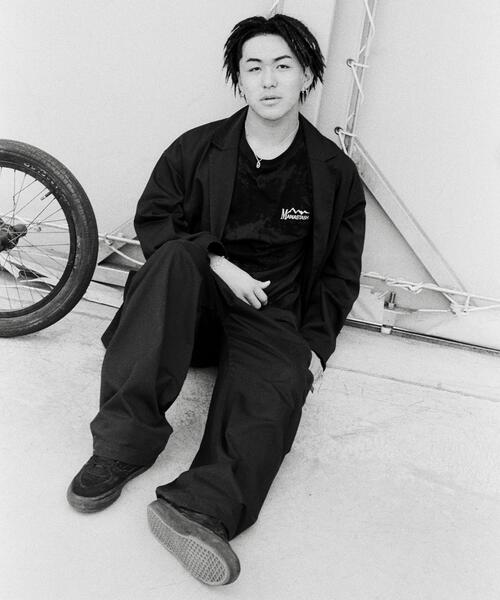MANASTASH(マナスタッシュ)の「MANASTASH/マナスタッシュ/×DICKIES/ディッキーズ/EXTRA MILE TUCK PANTS(その他パンツ・メンズ・ブラック/グレー/カーキ・L/M/S)」の12枚目の写真
