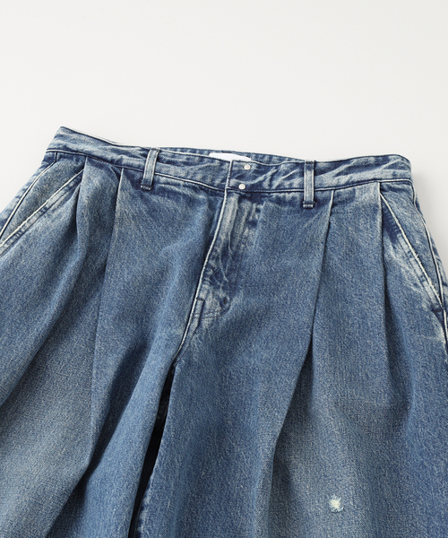 TANAKA（タナカ）の「TANAKA (タナカ) HAKAMA JEAN TROUSERS（デニムパンツ・メンズ・ブルー・29/30/31）」の6枚目の写真