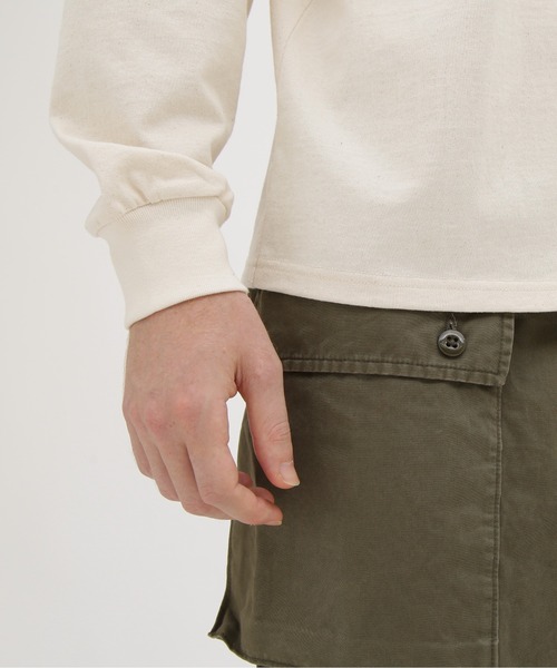 AVIREX(アヴィレックス)の「《AVIREX × PEANUTS》LONGSLEEVE T-SHIRT / ロングスリーブTシャツ / ピーナッツ / アヴィレックス(Tシャツ/カットソー・メンズ・チャコール/ナチュラル・XX-LARGE/X-LARGE/LARGE/MEDIUM)」の12枚目の写真