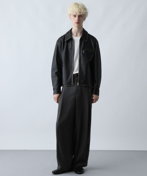 フォームレスレザーブルゾン(HARE)（ブルゾン）｜HARE（ハレ）の