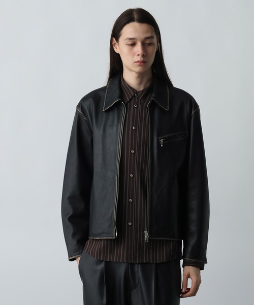フォームレスレザーブルゾン(HARE)（ブルゾン）｜HARE（ハレ）の