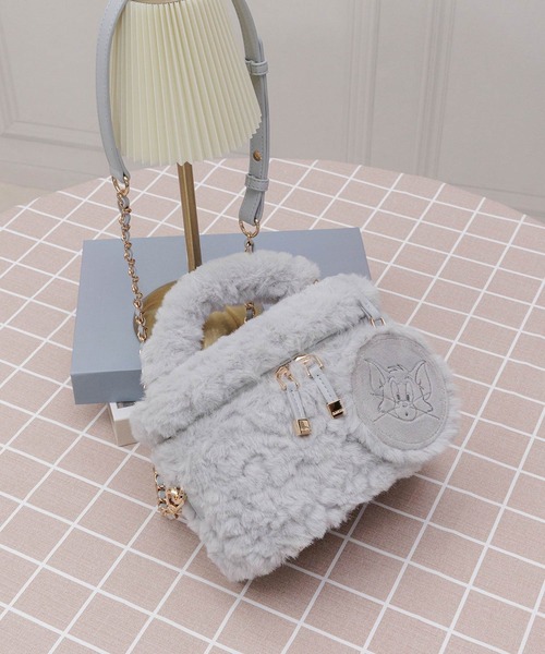 セール】【TOM and JERRY】ミラー付きバニティバッグ（ショルダー