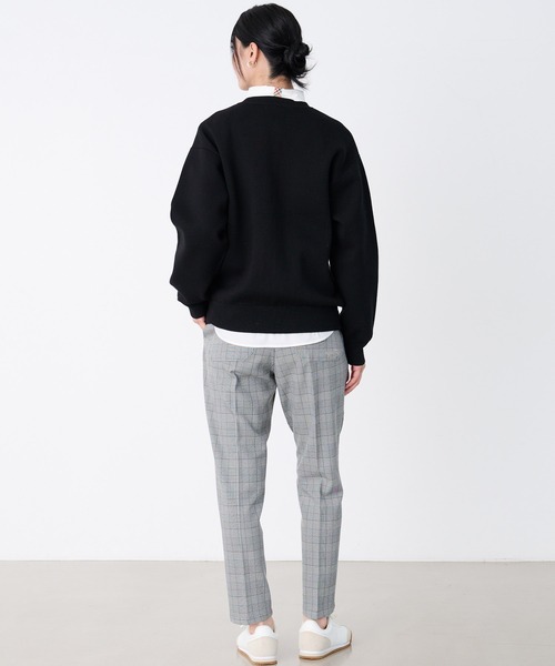 Arnold Palmer（アーノルドパーマー）の「シェア スウェットライクニット カーディガン（カーディガン/ボレロ・レディース・杢グレー/ブルー/ブラック・LL/L/M/S/XS）」の18枚目の写真