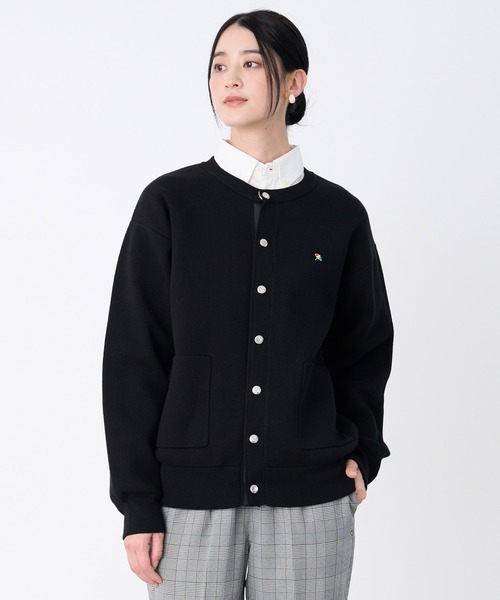 Arnold Palmer（アーノルドパーマー）の「シェア スウェットライクニット カーディガン（カーディガン/ボレロ・レディース・杢グレー/ブルー/ブラック・LL/L/M/S/XS）」の11枚目の写真