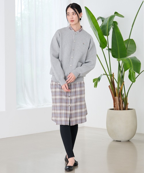 Arnold Palmer（アーノルドパーマー）の「シェア スウェットライクニット カーディガン（カーディガン/ボレロ・レディース・杢グレー/ブルー/ブラック・LL/L/M/S/XS）」の12枚目の写真