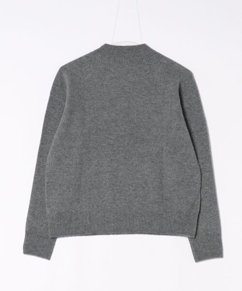 Lace Ladies(レースレディース)の「コットン ウール ハイネック ニット プルオーバー(ニット/セーター・レディース・ネイビー/グレー/アイボリー/ブラック・FREE)」の5枚目の写真